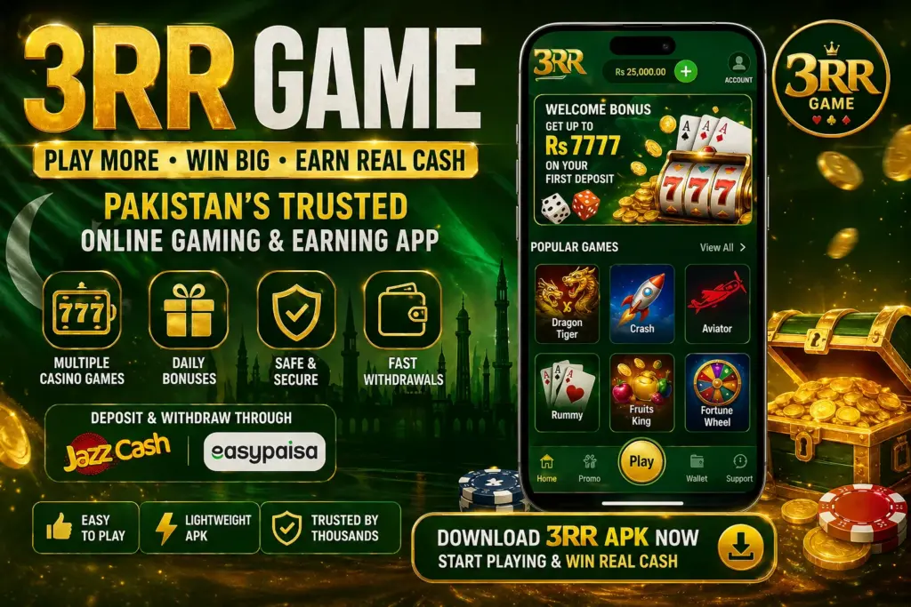 3RR Game Earning App