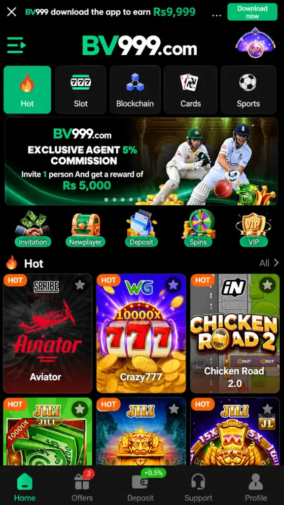 BV999 App Download
