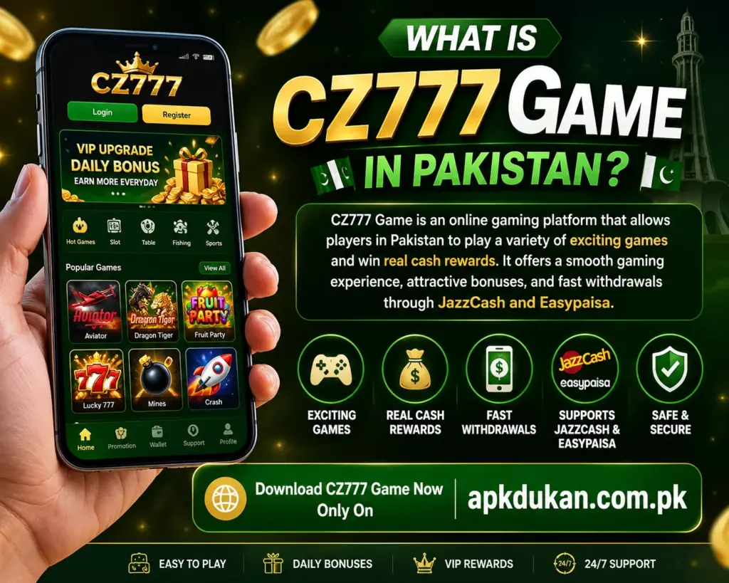 Cz777 Game Online Income App