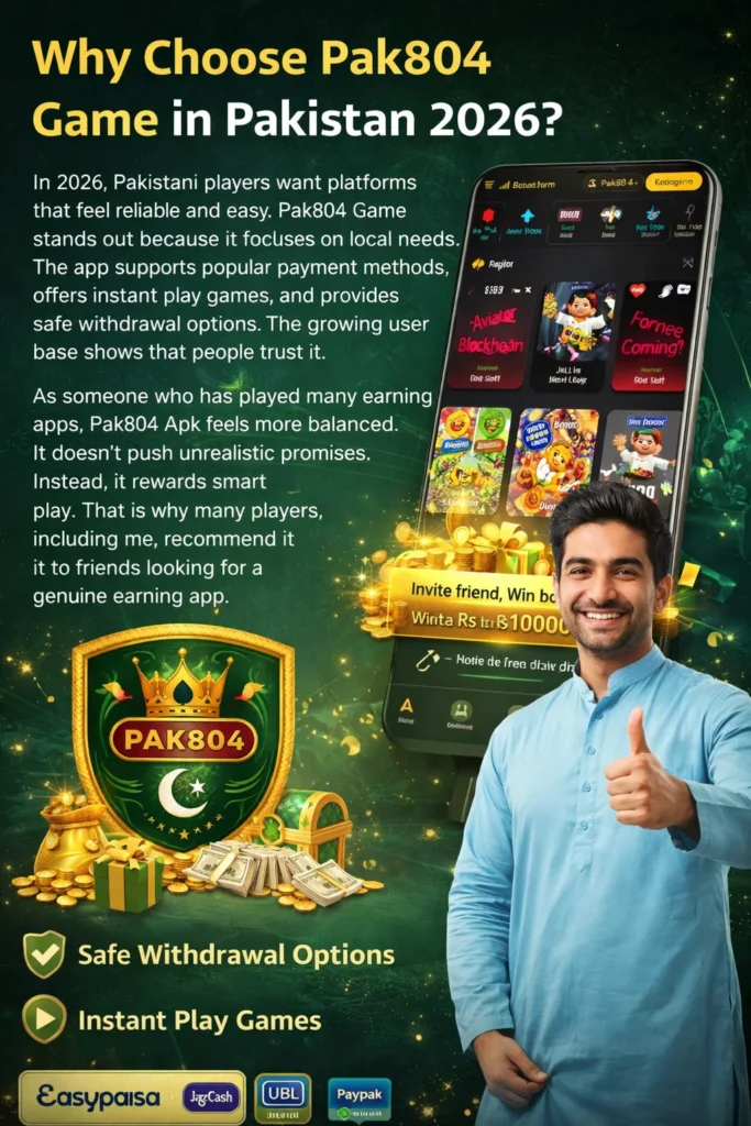 Why Choose Pak804