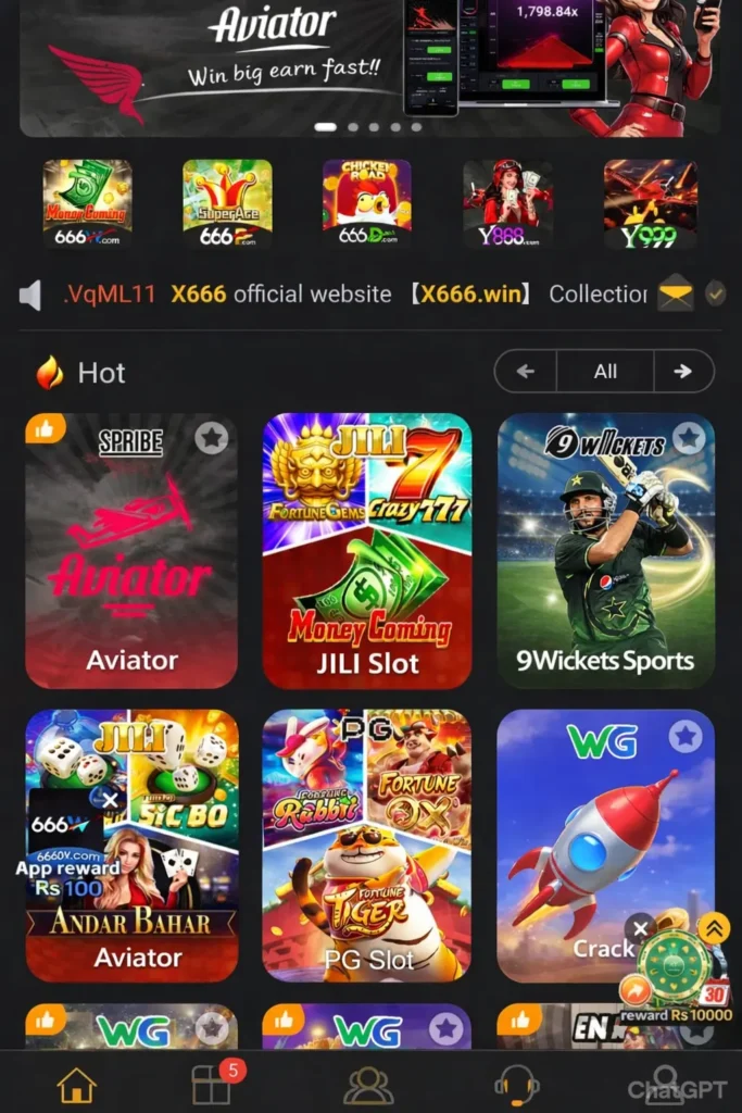 X666 Game Earning App