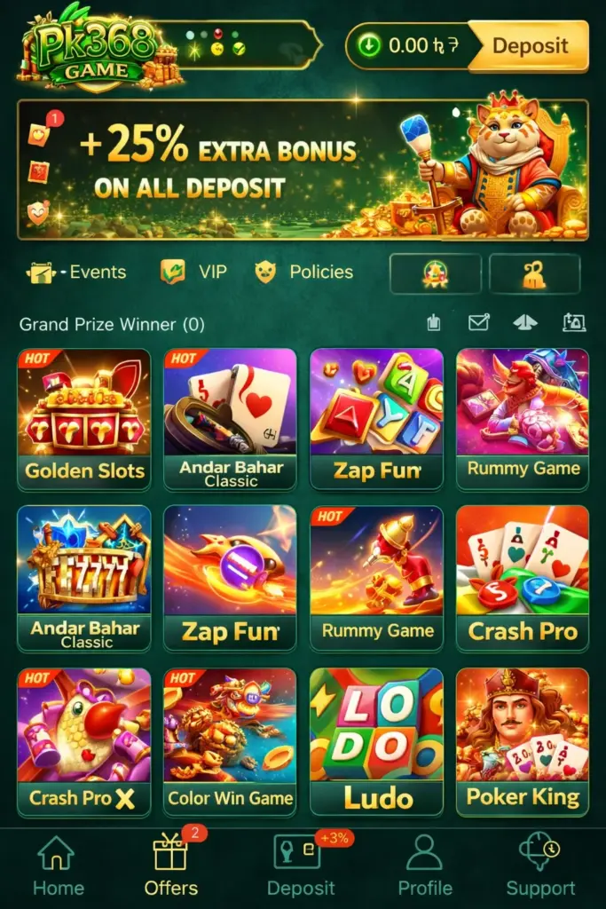 Pk368 Earining App