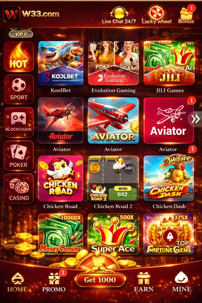 W33 Earning App