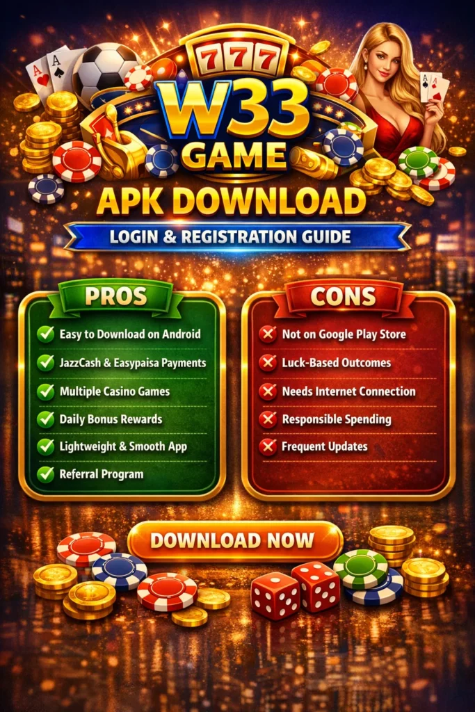 W33 Game APK