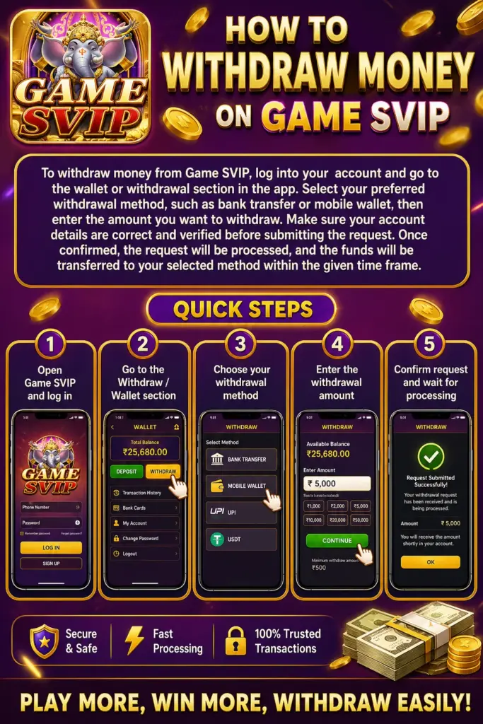 Money on Game Svip