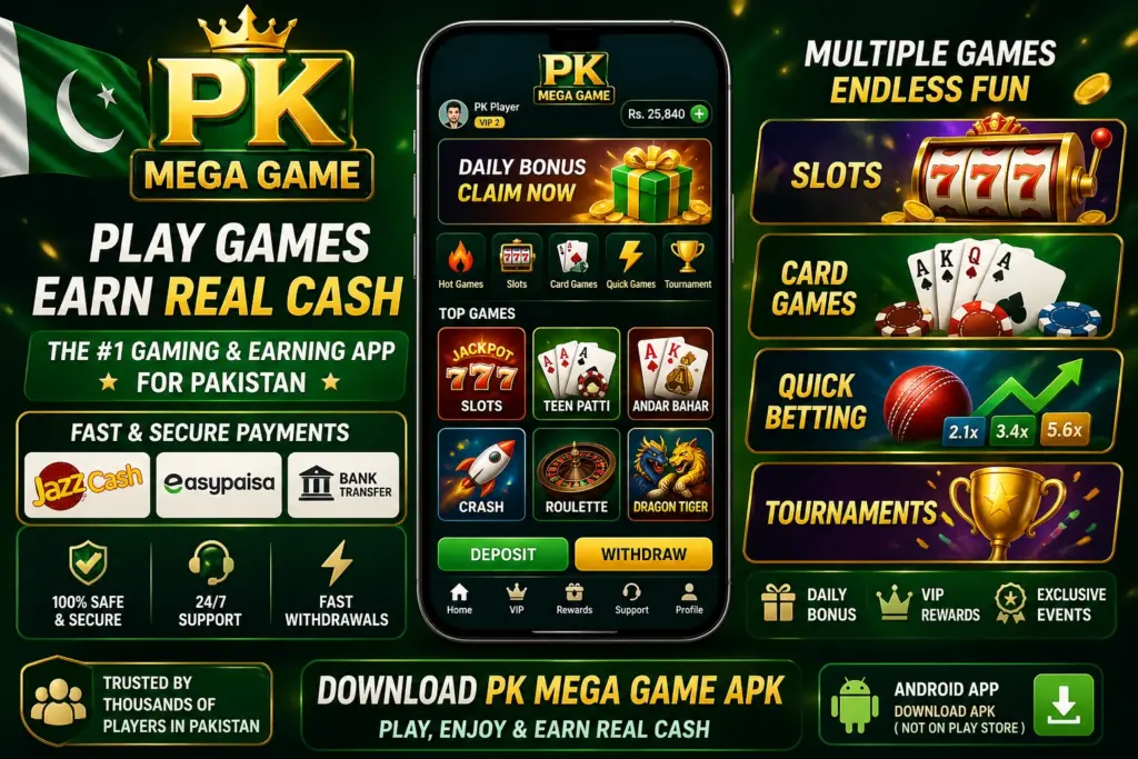 Pk Mega Earning App