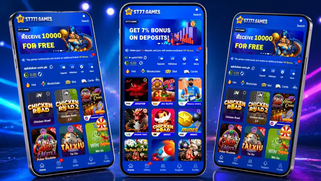 ST777 Game Pakistan Casino Earning App