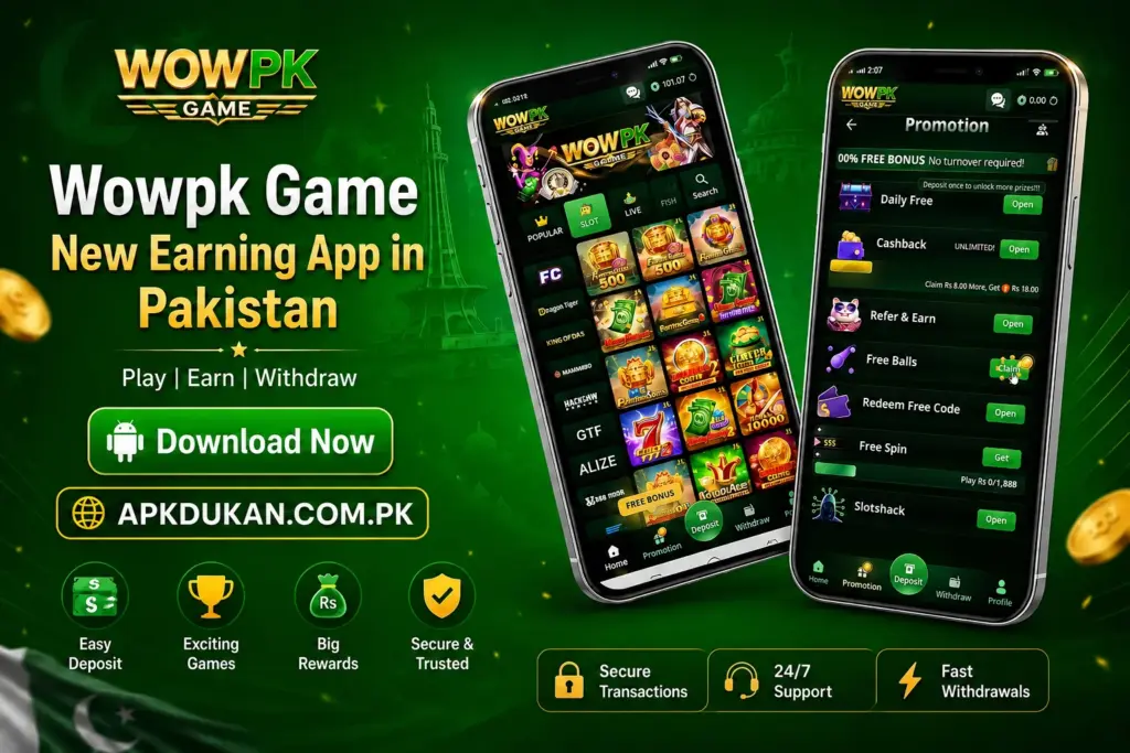wowpk Earning App