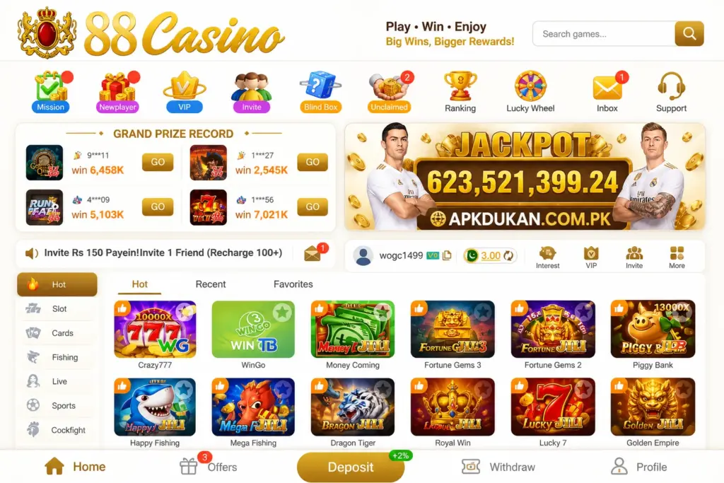 88 Casino Game
