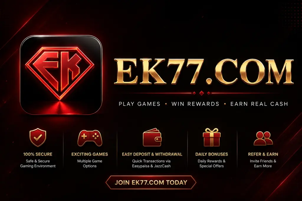 Ek77 Game Earning App