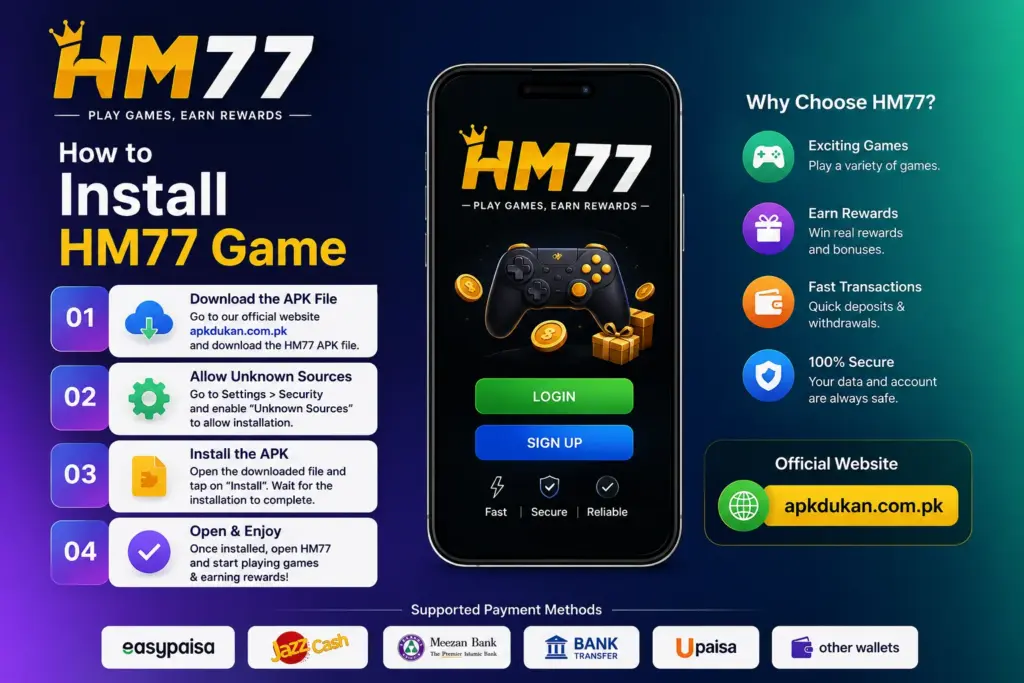 Install HM77 Game