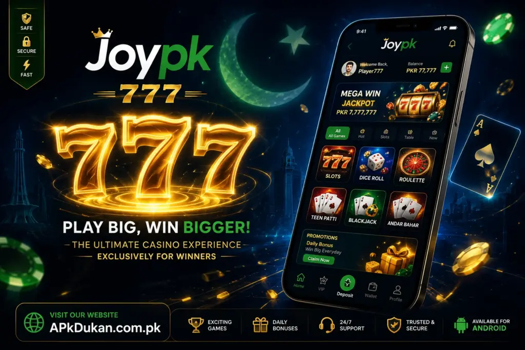 Joypk 777 Game – Top Earning Game Download for Pakistan 2026 2 Joypk 777
