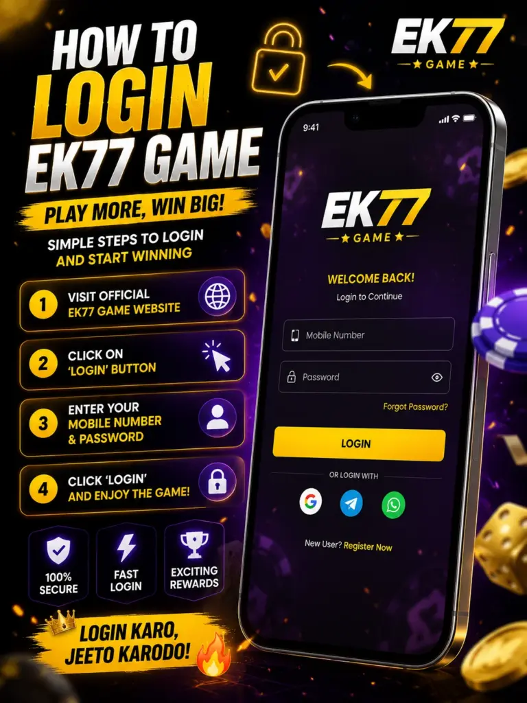 Login Ek77 Game