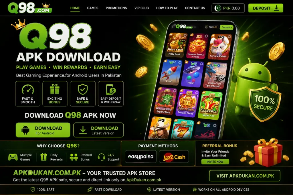 Q98 APK download latest version