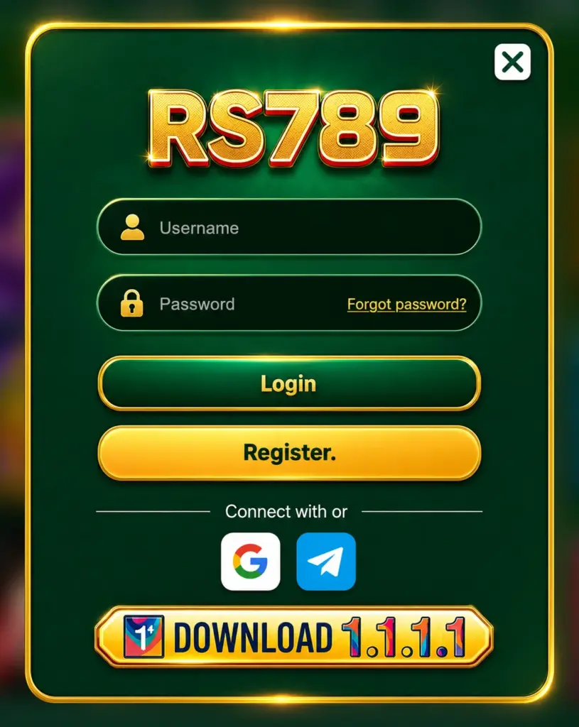 RS789 Game Registration
