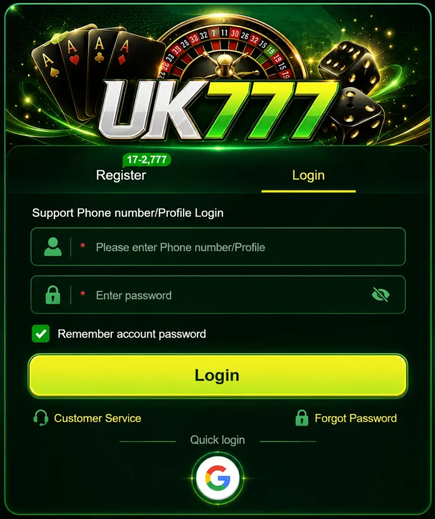 UK777-Game-Register