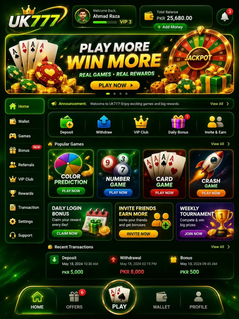 UK777 Mobile App