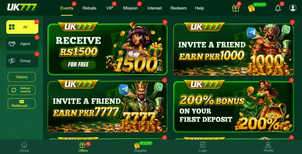 UK777 Winning Rewards