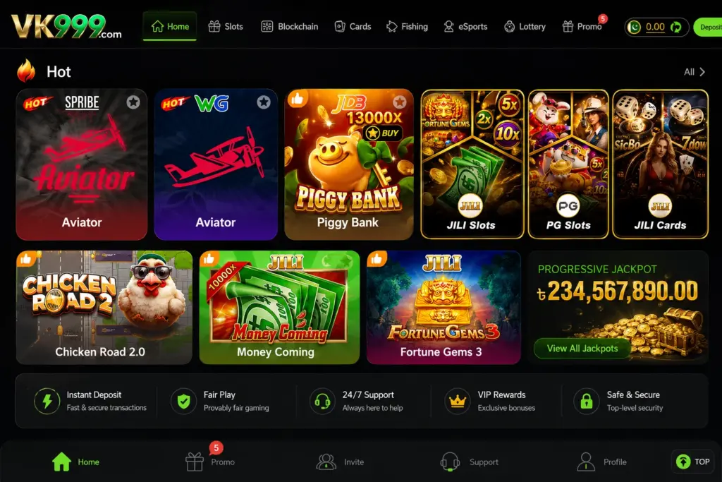 VK999 Game Earning App