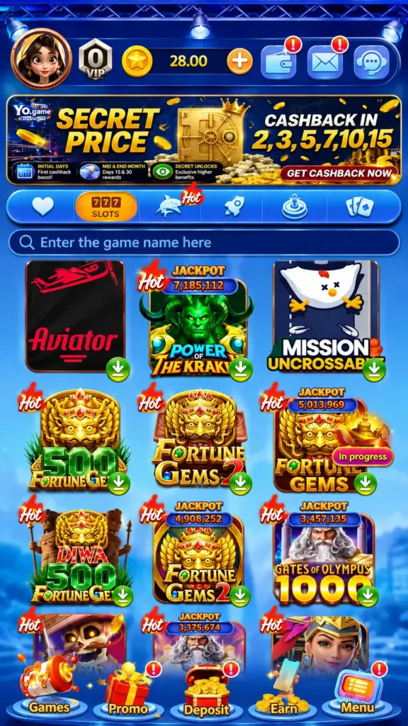 yogame mobile app