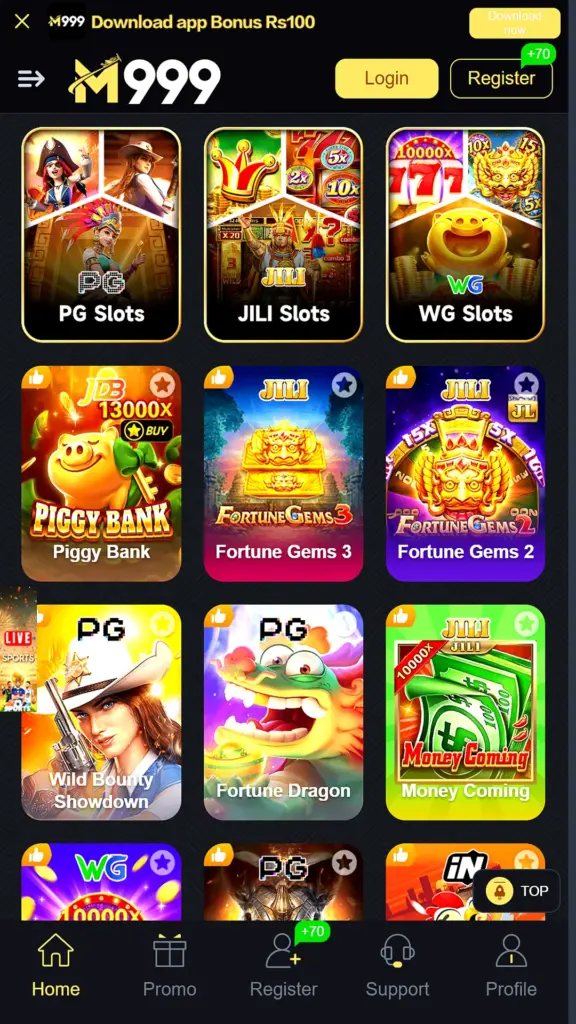 M999 Game Earning App