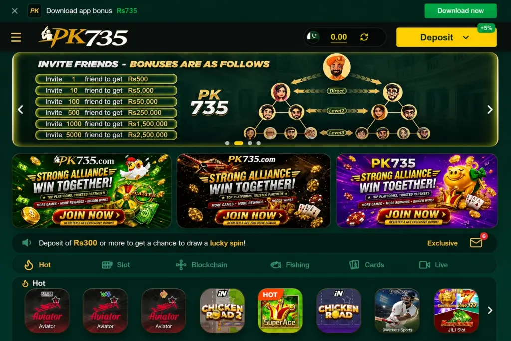 PK 735 Game Apk