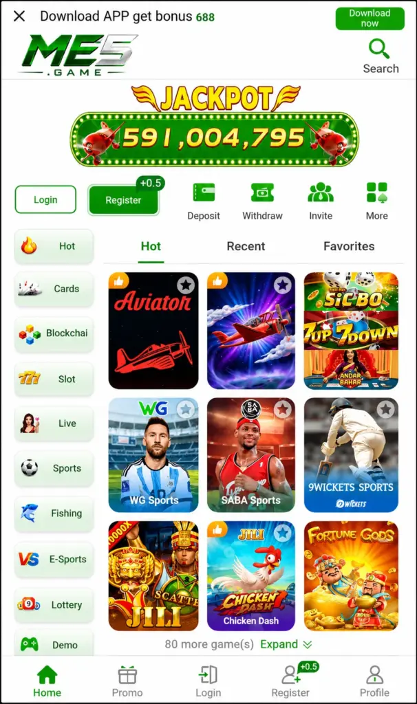 me5 game online earning