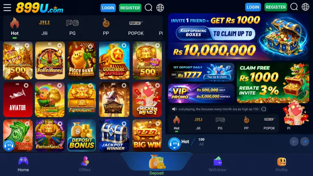 899U Game Earning App