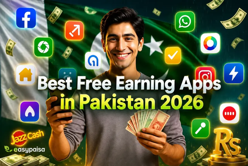 best free earning apps pakistan